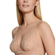 Calida BH Natural Comfort Lace Soft Bra Beige polyamid B 75 Dame