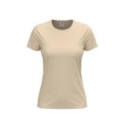 Stedman 4P Classic Women T-shirt Beige bomull Small Dame