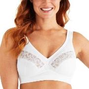 Swegmark BH Pure Grace Soft Bra Hvit polyamid B 80 Dame