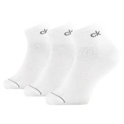 Calvin Klein Strømper 3P Nick Quarter Sock Hvit Str 40/46 Herre