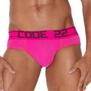 Code 22 Motion Push-Up Brief Sjokk Rosa Medium Herre