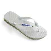 Havaianas Brasil Logo Hvit Str 45/46