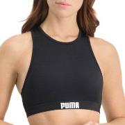 Puma Racerback Swimtop Svart Large Dame