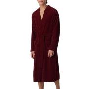 Schiesser Terry Bathrobe Rød X-Large Herre