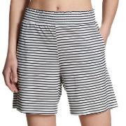 Calida Circular Sleep Shorts Hvit/Marine tencel Small Dame