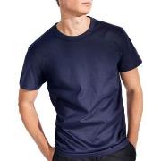 Bread and Boxers Pima Cotton Crew Neck Marine bomull Small Herre