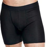 Bread and Boxers Brief Boxer Long Leg 3P Svart økologisk bomull X-Larg...