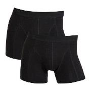 Claudio 2P Cotton Trunks Helsvart bomull 3XL Herre