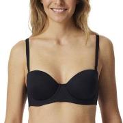 Schiesser BH Bandeau Bra Svart A 75 Dame