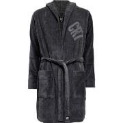 CR7 Cristiano Ronaldo Cotton Bathrobe Grå bomull Medium Herre