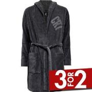 CR7 Cristiano Ronaldo Cotton Bathrobe Grå bomull XX-Large Herre