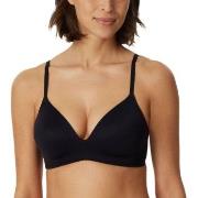 Schiesser BH Invisible Soft Bra With Underwired Bra Svart A 75 Dame