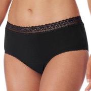 Schiesser Truser 2P Secret Care Panties Svart 42/44 Dame