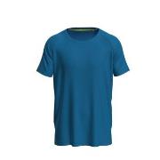 Stedman Active 140 Raglan For Men Blå polyester X-Large Herre