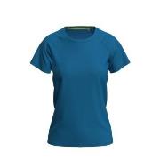 Stedman Active 140 Raglan For Women Blå polyester X-Large Dame