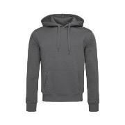 Stedman Men Active Sweat Hoodie Mørkgrå  Medium Herre