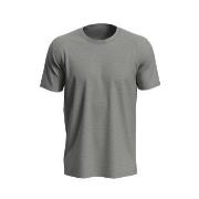 Stedman Unisex Lux T Gråmelerad bomull 3XL