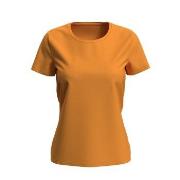 Stedman Women Lux T Oransje bomull Small Dame