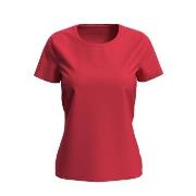 Stedman Women Lux T Rød bomull Medium Dame