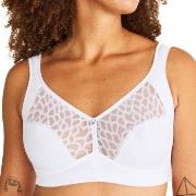 Swegmark BH Lovely Lilly Soft Bra Hvit bomull F 90 Dame