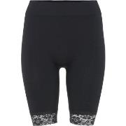 Decoy Long Shorts With Lace Svart M/L Dame