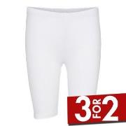 Decoy Stretchy Shorts Hvit viskose X-Large Dame