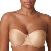 PrimaDonna BH Satin Non Padded Strapless Bra Beige E 70 Dame