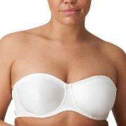 PrimaDonna BH Satin Non Padded Strapless Bra Benhvit D 80 Dame