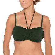 Wiki Basic Bandeau Bikini Top Mørkgrørnn  D 70 Dame