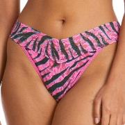 Hanky Panky Truser 2P Beverly Original Rise Thong Rosa/Svart nylon One...