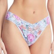 Hanky Panky Truser 2P Printed Original Rise Thong Blå Mønster nylon On...