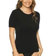 Lady Avenue Bamboo Short Sleeved T-Shirt Svart Bambus Small Dame