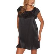 Lady Avenue Pure Silk Baby Doll Dress Svart silke X-Large Dame