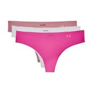 Under Armour Truser 6P Pure Stretch Thong Rosa/Hvit Medium Dame