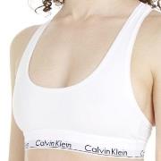 Calvin Klein BH 2P Modern Cotton Bralette D1 Hvit X-Large Dame