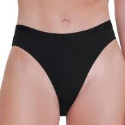 Sloggi Truser 2P GO Casual High Leg Briefs Svart bomull XX-Large Dame