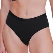 Sloggi Truser GO Casual Midi Brief Svart bomull X-Large Dame