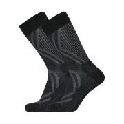 Dovre Strømper 2P Organic Wool Terry Socks Svart Str 40/43 Herre