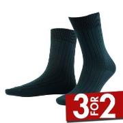 Amanda Christensen Strømper True Ankle Rib Sock Grønn Str 43/46 Herre