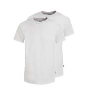 Jockey 2P Cotton Crew Neck T-Shirt Hvit bomull Medium Herre