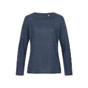 Stedman Knit Long Sleeve For Women Blå Medium Dame