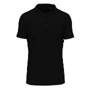 Stedman Clive Short Sleeve Polo Svart ringspunnet bomull Medium Herre