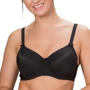 Trofe Sanna Underwire Stripe Bra BH Svart F 70 Dame