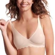 Sloggi BH ZERO Microfibre 2.0 Soft Bra Krem Large Dame