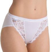 Sloggi Truser Chic Tai Brief Hvit bomull 42 Dame