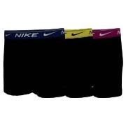 Nike 9P Ultra Comfort Boxer Brief Svart/Gul X-Large Herre