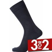 Egtved Strømper Cotton No Elastic Sock Mørkblå Str 40/45 Herre