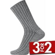 Egtved Strømper Cotton No Elastic Socks Grå Str 45/48 Herre