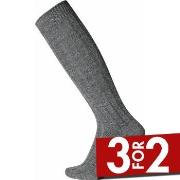 Egtved Strømper Wool Kneehigh Sock Lysgrå Str 45/48 Herre