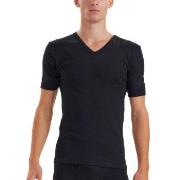 JBS Basic Original V-neck T-shirt Svart bomull Medium Herre